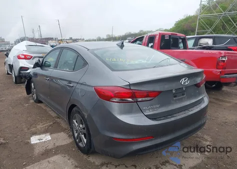 2018 Hyundai Elantra Sel z USA, uszkodzony, nr VIN 5NPD84LF6JH327668